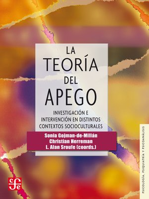 cover image of La teoría del apego